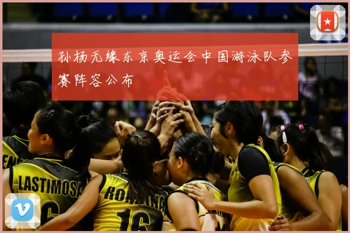 孙杨无缘东京奥运会中国游泳队参赛阵容公布